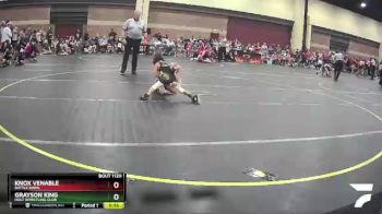 47 lbs Round 2 - Knox Venable, Battle Born vs Grayson King, Holt Wrestling Club