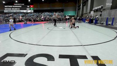 100 lbs Consolation - Matthew Rodriguez, The Valley Wrestling Club vs Michael Wilbur III, Brawler Elite