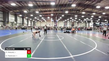 132 lbs Round Of 128 - Aiden Vasquez, SC vs Aiden Fleshman, WV