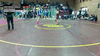 114 lbs Champ. Round 1 - Vasti Lozania-portillo, Nogales vs Jayne Swanson, Ironwood Ridge High School