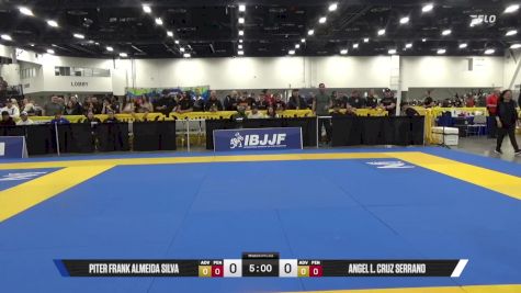 Angel L. Cruz Serrano vs Piter Frank Almeida Silva 2025 World IBJJF Jiu-Jitsu No-Gi Championship