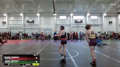 88 lbs Round 8 (10 Team) - Aiden Hensley, Wrestling Mill vs Slade Andrick, Jacket WC