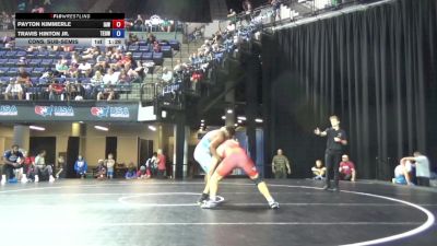 225 lbs Cons. Sub-semis - Payton Kimmerle, Immortal Athletics WC vs Travis Hinton Jr., Toss Em Up Wrestling Academy