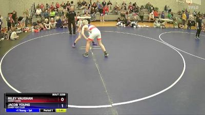 120 lbs Cons. Round 4 - Riley Vaughan, Sweet Home vs Jacob Young, Canby Mat Club