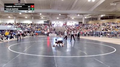 AA 113 lbs Champ. Round 1 - Gabriel Nettleton, Arlington High School vs Nolan Barton, Nolensville High School