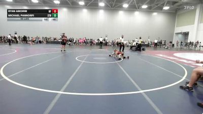 56 lbs Rr Rnd 1 - Ryan Amorim, MF Purge Elite - EL vs Michael Pannorfi, Shore Thing Sharks - EL