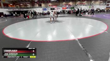 125 lbs 5th Place Match - Jose Gonzalez, Dickinson State (N.D.) vs Conner Hueck, St. Thomas University