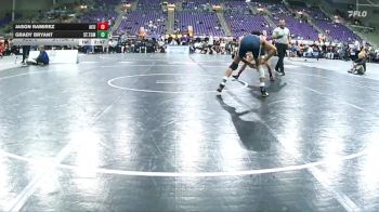 133 lbs Semis (4 Team) - Grady Bryant, St. Thomas University vs Jason Ramirez, Arizona Christian University