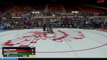 145 lbs Semifinal - Kammie Schanz, Mulvane vs Ella Johnson, Marysville