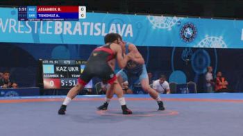 61 kg 1/8 Final - Bekassyl Assambek, Kazakhstan vs Artem Tisnohuz, Ukraine