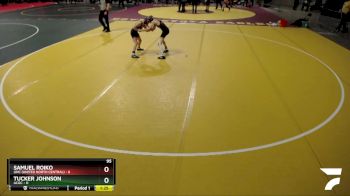 95 lbs Quarterfinals (8 Team) - Tucker Johnson, ACGC vs Samuel Roiko, UNC (United North Central)