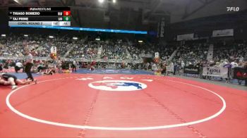 3A-175 lbs Cons. Round 2 - Taj Prine, Lander Valley vs Thiago Romero, Rawlins