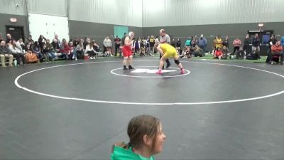 JV-47 lbs Round 1 - Hailey Cook, Marion vs Zoe Steadman, Ottumwa