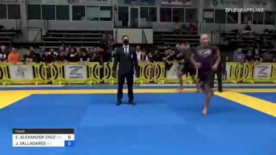 ELDER ALEXANDER CRUZ vs JORGE VALLADARES 2021 Pan IBJJF Jiu-Jitsu No-Gi Championship
