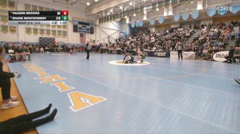 215 lbs 3rd Place Match - Shane Montgomery, Saint Marks H S vs Vaughn Brooks, McKean H S