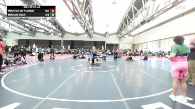 160 lbs Rr Rnd 2 - Mikayla Du Plessis, Grit Mat Club Girls vs Jordan Chan, Cordoba Trained Girls