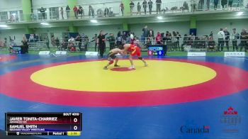 55kg Champ. Round 1 - Javier Tonita-Charriez, Advanced WC vs Samuel Smith, Nechako Valley Wrestling