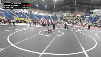 57 lbs Final - Jameson Hitchcock, Top Notch vs Jaxson Arce, Ridge WC