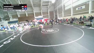 235 lbs Round 1 - Adyson Knight, Wasatch Wrestling Club vs Jayda Angulo, Empire Wrestling Club