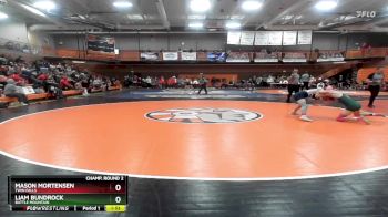 138 lbs Champ. Round 2 - Liam Bundrock, Battle Mountain vs Mason Mortensen, Twin Falls