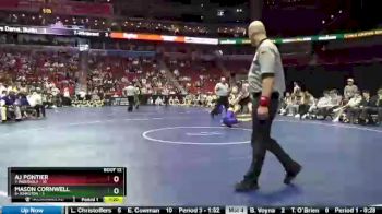 152 lbs 5th & 7th Place - Mason Cornwell, 8-Johnston vs AJ Pontier, 7-Indianola