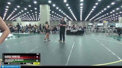136 lbs Finals (2 Team) - Kelly Escamilla, Lindenwood vs Addison Young, Wisconsin Stevens Point
