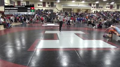 JV-20 lbs Quarterfinal - Mason Schmitt, Dubuque Senior vs Jose Andersen, Waterloo East