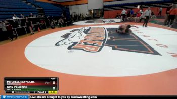 174 lbs Cons. Round 2 - Nick Campbell, Ohio Northern vs Mitchell Reynolds, Olivet College