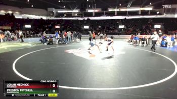 157 lbs Cons. Round 3 - Jonah Mednick, Ridgefield vs Preston Mitchell, Glacier Peak