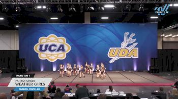 Patriot Cheer - Weather Girls [2023 L2 Youth - D2 Day 1] 2023 UCA Sandy Fall Classic & UCA Salt Lake City Regional