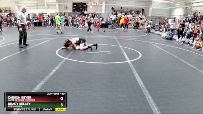 80 lbs Cons. Round 2 - Brady Kelley, Germantown vs Carson Beyer, Havre De Grace Warriors