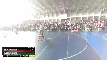 52 lbs Quarterfinal - William Rosas, Sanderson Wrestling Academy vs Liam Andersen, Juab Wrestling Club (JWC)