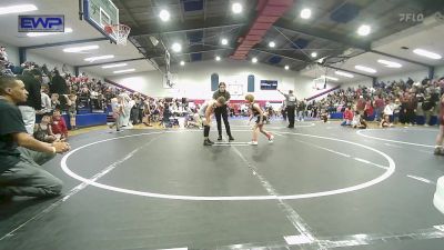 64 lbs Round Of 16 - Hayden Wenetshlager, Salina Wrestling Club vs Jaxon Couffer, Keystone Wrestling Club