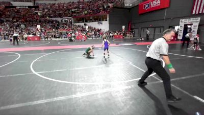 60 lbs Champ. Round 1 - Bentley Bader, Beaver Dam Youth Wrestling vs Ryder Schilling, Ellsworth