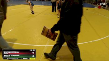 84 lbs Cons. Round 3 - Mason Sorensen, Owatonna vs Huck Heidebrink, Adrian