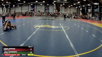 110 lbs Rd# 4- 2:00pm Friday Final Pool - Chad Artman, POWA vs Cole Schwartz, PA Gold