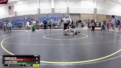 70 lbs Round 3 - Owen Dilts, Yorktown Wrestling Club vs Lexon Parr, Contenders Wrestling Academy