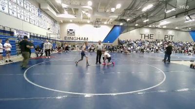 116 lbs Cons. Round 2 - Brecken Van Den Akker, Northside Wrestling Club vs Easton Harmon, White Rhino Wrestling