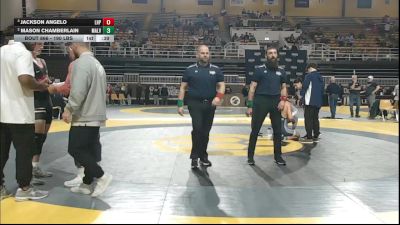 190 lbs Semifinal - Jackson Angelo, Lake Highland Prep vs Mason Chamberlain, Malvern