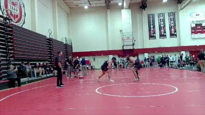 285 lbs Cons. Round 5 - Justin Tripp, Southern Oregon vs Aj Wedge, Unattached