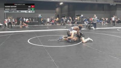 165 lbs Cons. Round 1 - Kaden Nation, Northeastern Oklahoma A&M vs Angel Locust, Colby Community College
