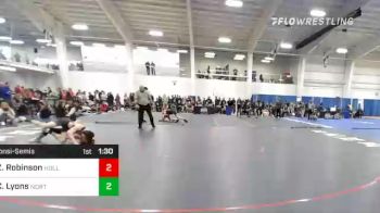 138 lbs Consolation - Zachary Robinson, Holliston vs Calvin Lyons, Norton