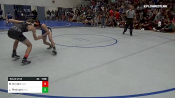106 lbs Round Of 64 - Michael Gryder, North Forsyth vs John Pitsinger, Grissom High School