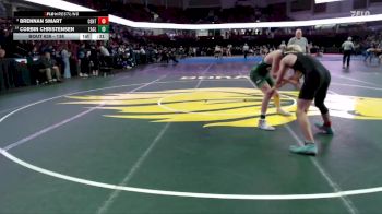 138 lbs 9th Place Match - Corbin Christensen, Eagle vs Brennan Smart, Centennial