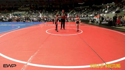 68 lbs Consi Of 16 #2 - Melissavette Alba, Cowboy Wrestling Club vs Kynlee Cary, Owasso Takedown Club