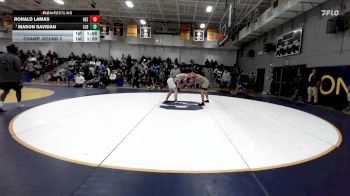 190 lbs Champ. Round 2 - Mason Savidan, SJ Bosco vs Ronald Lamas, Hesperia