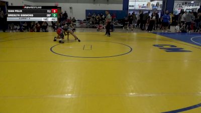 84 lbs Consy 3 - Ivan Felix, Felix W.A. vs Breslyn Simmons, Omp