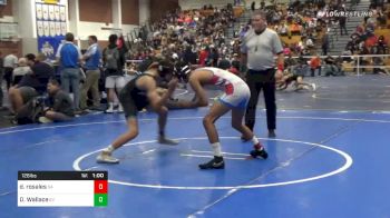 126 lbs Consolation - Daniel Rosales, Santa Ana vs Donovan Wallace, Evergreen Valley