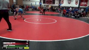 165 lbs Round 2 - Brenden Heying, Benton Community vs Xavier Johnson, Keokuk