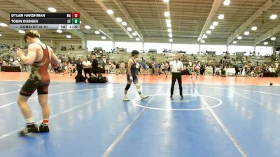 145 lbs Consi Of 32 #1 - Dylan Harshman, MA vs Tobin Dubner, CT
